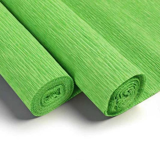 Heavy Crepe Paper for Flower Making, DIY Crafts | Italian-Quality Crepe Paper with 300% Stretch | Papel Crepe de Colores Paquete