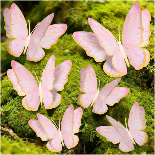 Paper Butterflies (Pink)