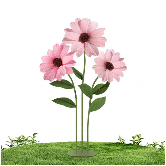 Daisy Paper Flowers (Gradient Pink)