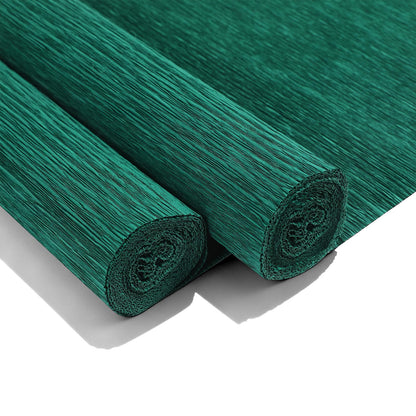 Heavy Crepe Paper for Flower Making, DIY Crafts | Italian-Quality Crepe Paper with 300% Stretch | Papel Crepe de Colores Paquete