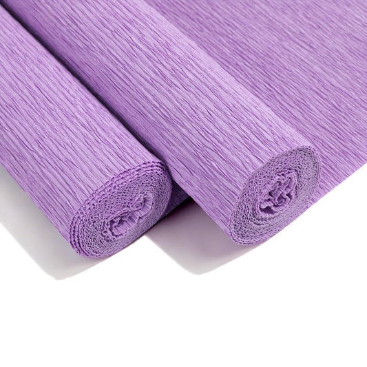 Heavy Crepe Paper for Flower Making, DIY Crafts | Italian-Quality Crepe Paper with 300% Stretch | Papel Crepe de Colores Paquete